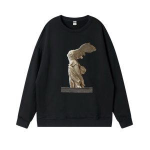 "the Winged Victory of Samothrace" sweatshirt