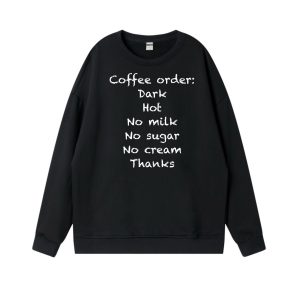 coffee sweatshirt