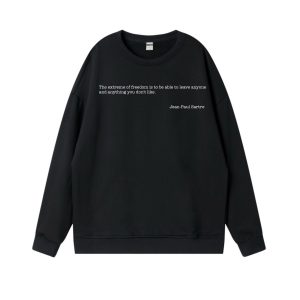 Jean-Paul Sartre sweatshirt
