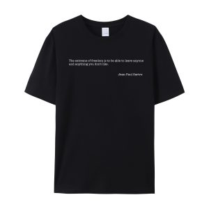 Jean-Paul Sartre t-shirt