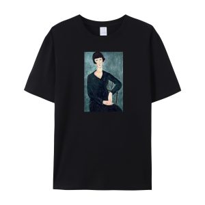 Amedeo Modigliani"Woman Sitting in Blue Dress"t-shirt