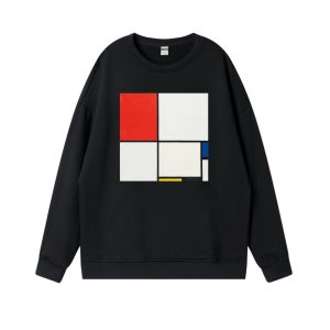 Piet Mondrian "Red,Blue,Yellow,and Black" sweatshirt