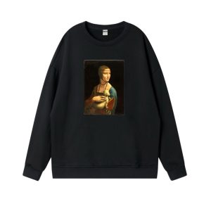 Leonardo da Vinci "Lady with an Ermine" sweatshirt