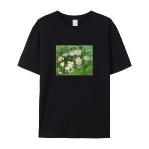 vincent van Gogh"Still Life-Pink Roses"t-shirt