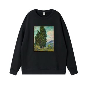 vincent van Gogh Cypresses sweatshirt