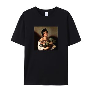 Caravaggio"Boy with a Basket of Fruit"t-shirt