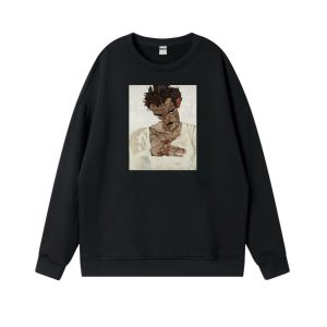 Egon Schiele"Self-Protrait with Lowered Head" sweatshirt